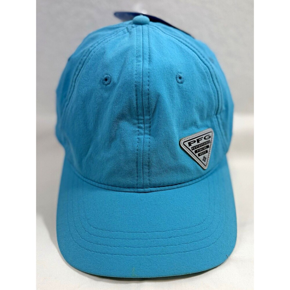 Columbia PFG Omni-Shade UPF 50 Unisex Adjustable Fishing Hat Cap Blue O/S